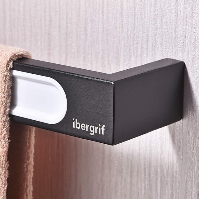 Thumbnail 4 de Ibergrif M34200B Porta salviette singolo 60 cm in acciaio