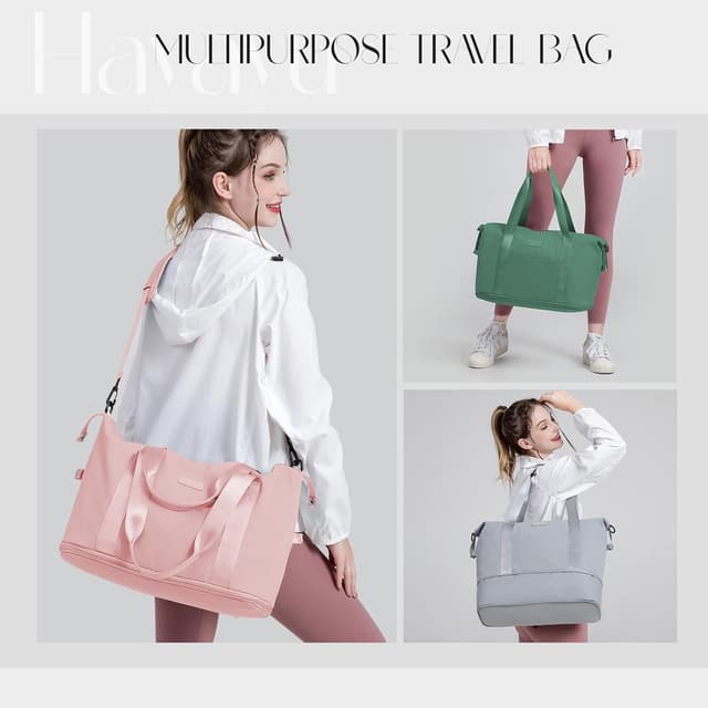 Thumbnail 6 de Hayayu Convertible Cabin Bag for Ryanair & Easyjet – Expandable Underseat/Hand Luggage Holdall