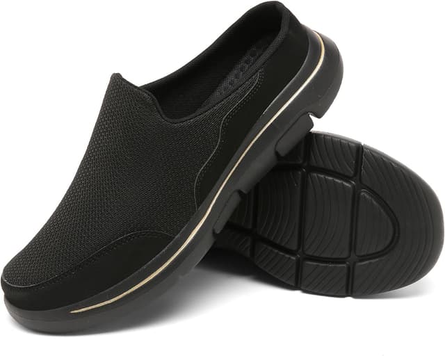 Detalle 2 de SMajong Clogs & Pantoletten aus Strickstoff – leichte, atmungsaktive Slip-ons in den Größen 36–48