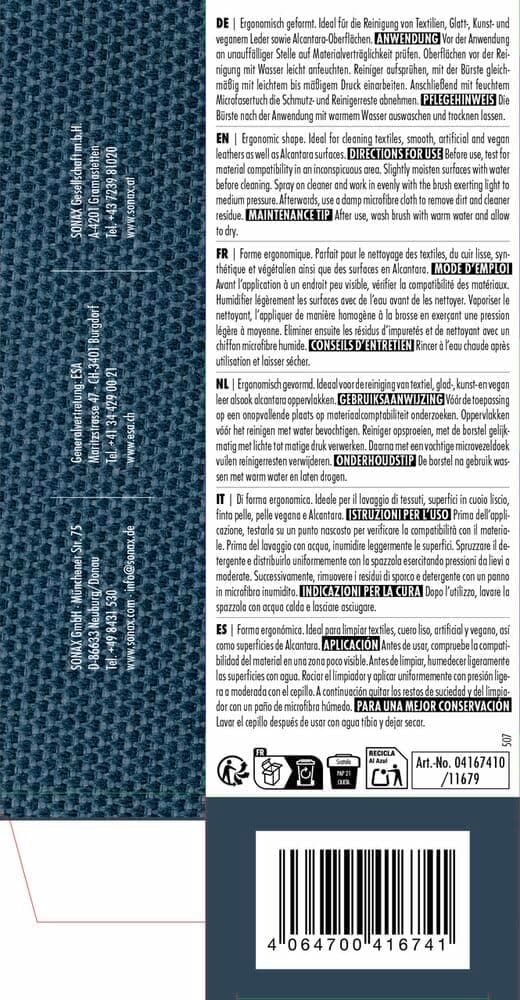 Thumbnail 2 de SONAX Textil+LederBürste 1 Stück 🧽