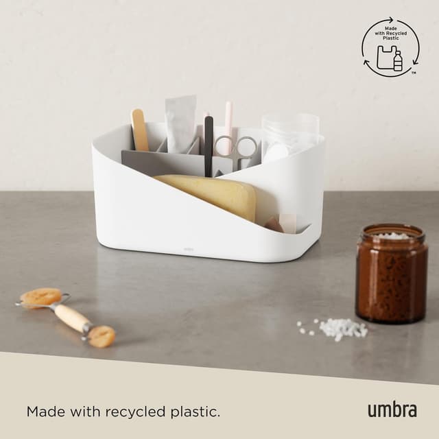 Thumbnail 5 de Umbra GLAM ORGANIZER WHT/GRY Kosmetik-Organizer