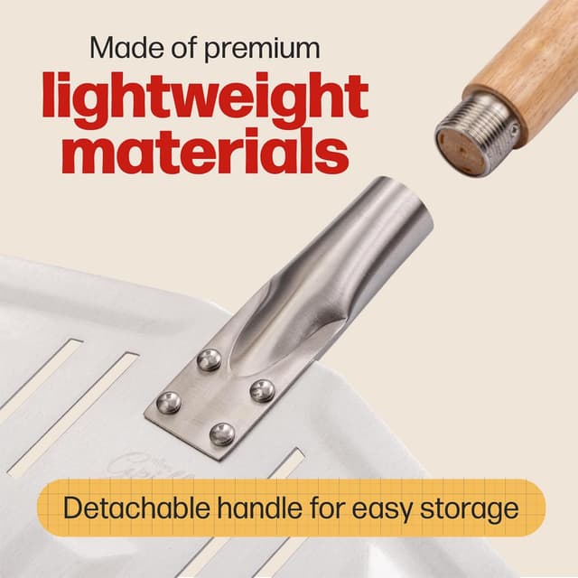 Thumbnail 5 de Hans Grill Pizza Peel PRO 12-inch pizza peel 🍕