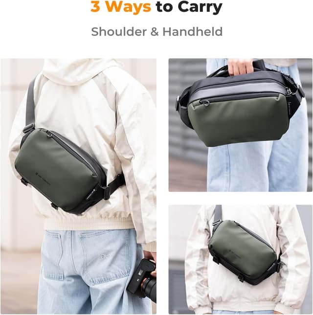 Thumbnail 6 de K&F CONCEPT 2-in-1 Sling Bag 1 for DSLR camera