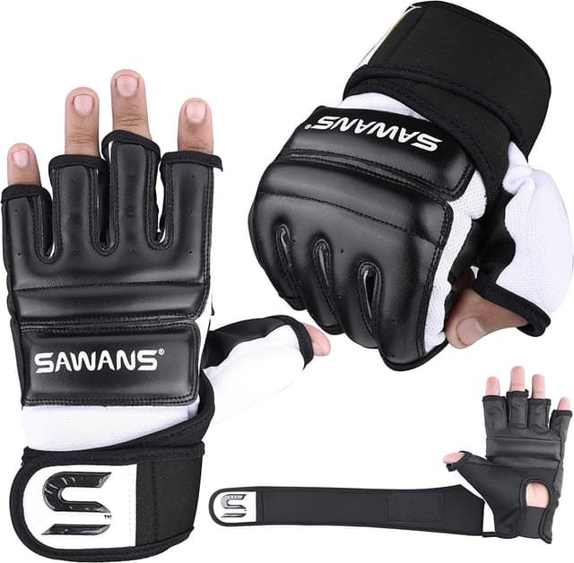 Detalle de SAWANS Punch Bag Gloves for MMA training 🥊
