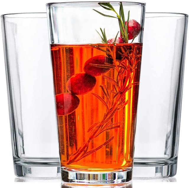 Imagen de 16oz Drinking Glasses Set of 10 en OfertitasTOP