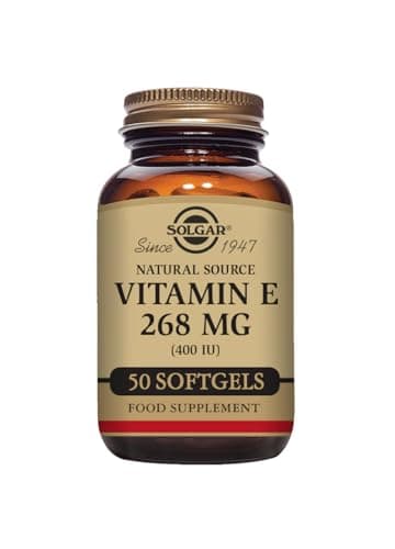 Imagen de Solgar Vitamina E 268 mg Cápsulas vegetales, envase 50 en OfertitasTOP