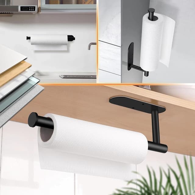 Thumbnail 2 de RICOO KR002-B Dispensador de Papel Cocina 🧻 33.5x9.5x4.5 cm