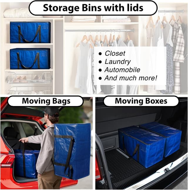 Detalle 2 de ClearSpace Heavy Duty Moving Boxes 6 pack