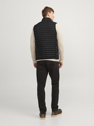 Thumbnail 4 de Jack & Jones Jjemulti Chaleco Sin Mangas Negro para Hombre 🖤