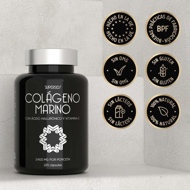 Thumbnail 5 de Colágeno Marino Hidrolizado 2400 mg con Ácido Hialurónico 💧