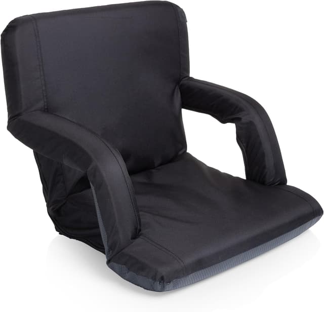 Detalle de Picnic Time NCAA Penn State Nittany Lions Ventura Portable Reclining Seat (Black)