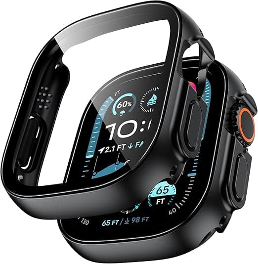 Imagen de TAURI 2 Pack Funda Apple Watch 8 Ultra 49mm 🕒 Protección Total en OfertitasTOP