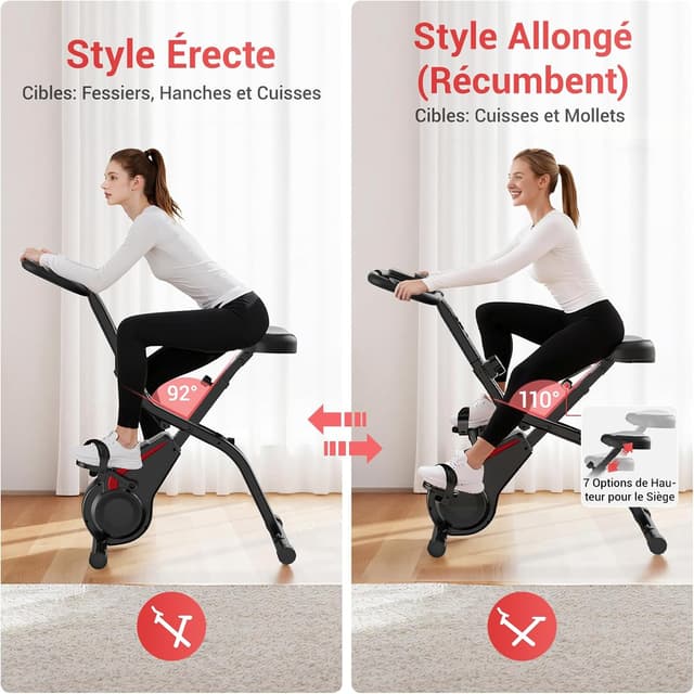 Thumbnail 5 de CURSOR vélo d'appartement 16 niveaux