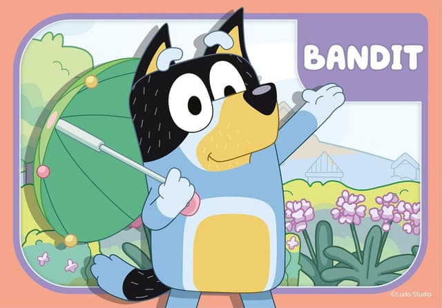 Detalle 2 de Ravensburger Bluey My First jigsaw puzzles for kids (age 3+) with 2, 3, 4 & 5 pieces