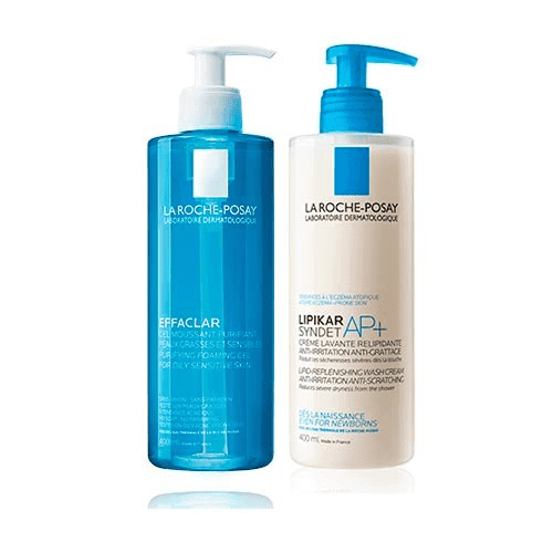 Imagen de La Roche-Posay Pack Effaclar Gel Moussant 400 ml + Lipikar 400 ml 🧴 en OfertitasTOP