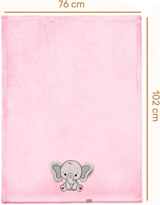 Detalle 2 de Be Mammy couverture chaude bébé peluche 3D