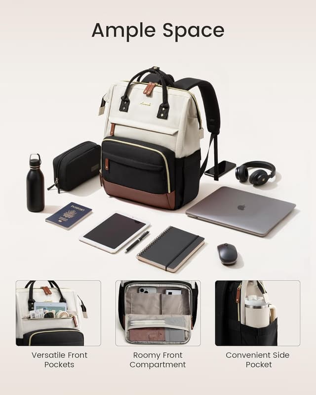 Thumbnail 4 de LOVEVOOK Laptop Backpack 15.6 Inch