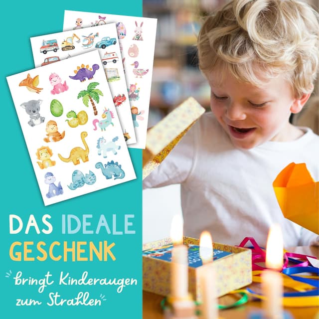 Detalle 2 de Kinder Tattoos Famifidus 120