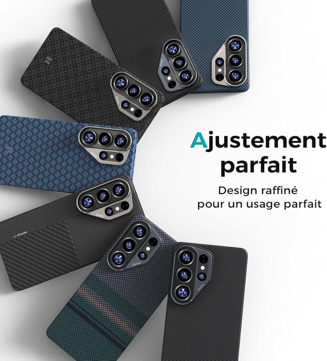 Thumbnail 6 de BENKS Aurora ArmorAir pour Samsung Galaxy S26 Ultra 6,9 pouces – coque ultra-fine légère en fibre aramide (kevlar) avec anneau magnétique