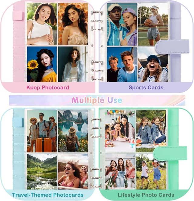 Detalle de A5-Album Binder mit 240 Kartenfächern