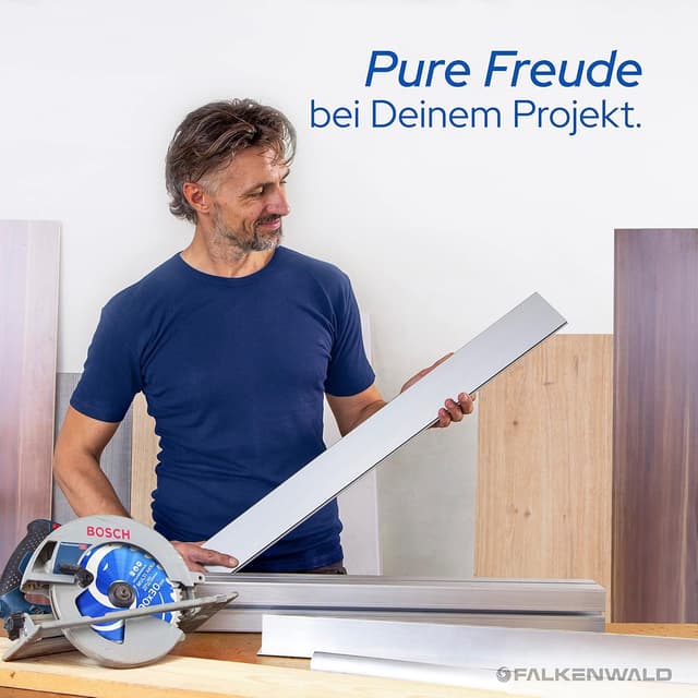 Thumbnail 6 de FALKENWALD Sägeblatt 190 x 30 mm (Akku) – für Holz, Metall & Aluminium, kompatibel mit Bosch GKS 65/PKS 66 AF