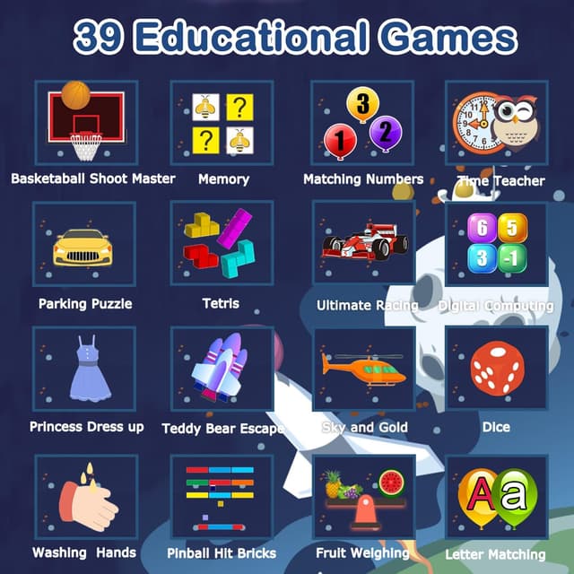 Detalle 1 de Cosjoype Kids Game Smart Watch 39 Games