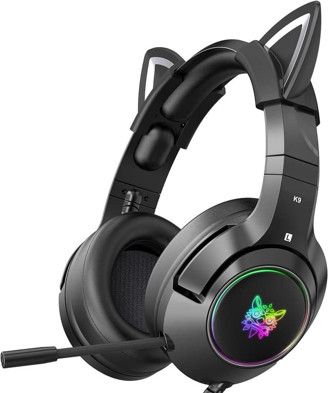 Detalle de PHNIXGAM Gaming Headset 3.5mm with RGB
