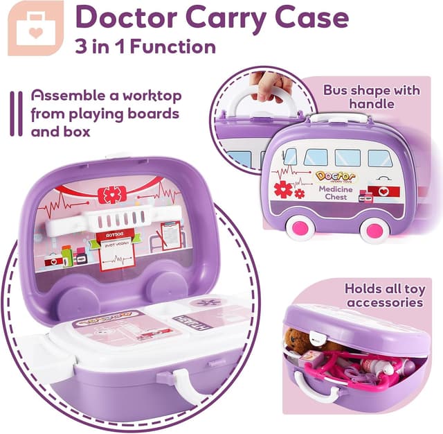 Thumbnail 2 de HYAKIDS Maletín Veterinaria 27x19x9 cm