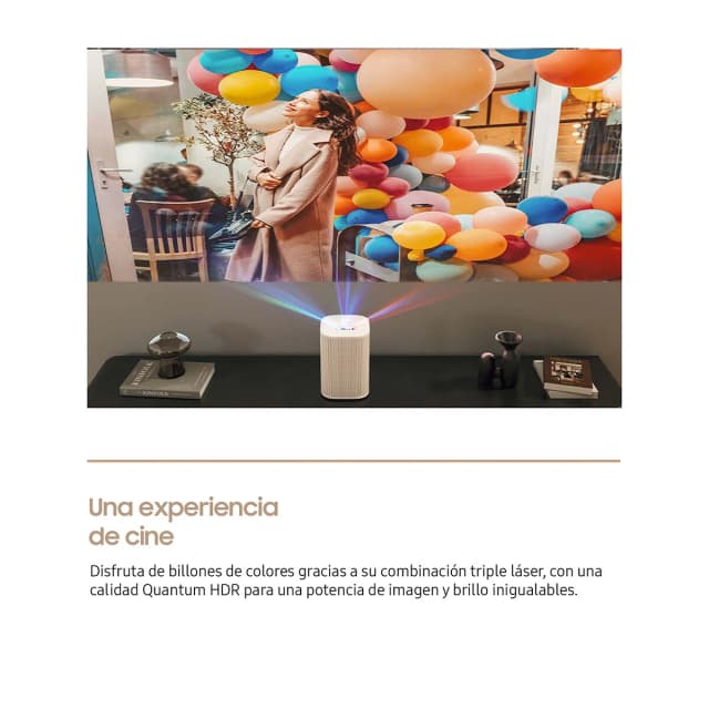 Detalle 1 de Samsung The Premiere 5 SP-LPF5 100" Full HD