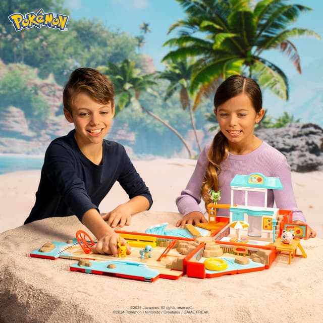 Thumbnail 5 de Jazwares Pokémon Carry Case Beach Battle Playset