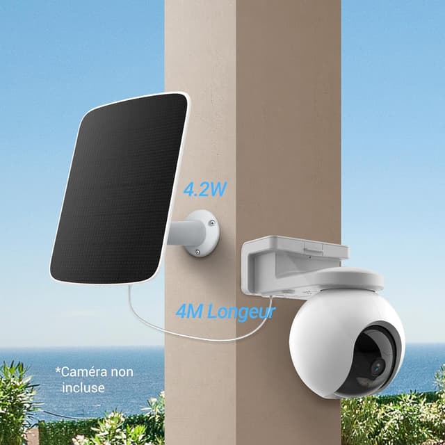 Detalle de EZVIZ Panneau Solaire F 4,2 W pour caméra