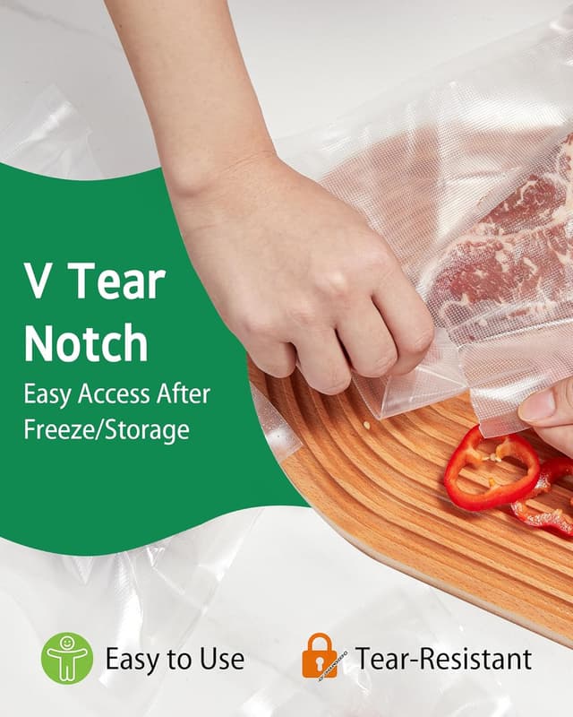 Detalle 2 de Syntus Vacuum Sealer Bags 8 x 12