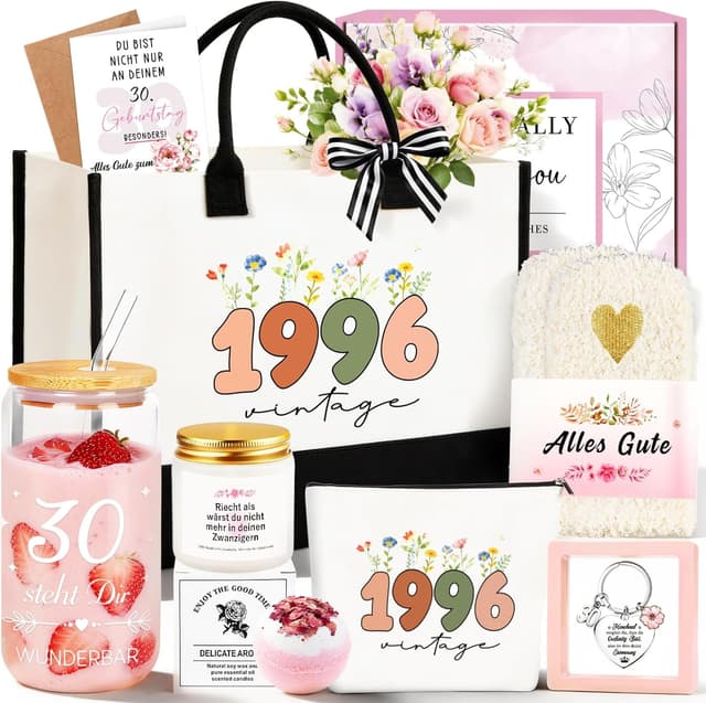 Detalle de TUZELIYA 30. Geburtstag Frauen Set, 8-teilig