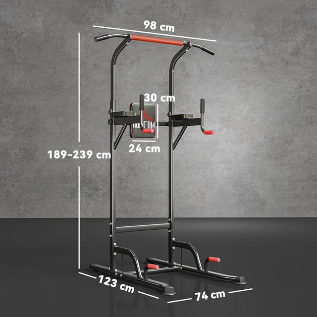 Thumbnail 6 de HOMCOM Torre de Ejercicios Multifuncional 120 kg