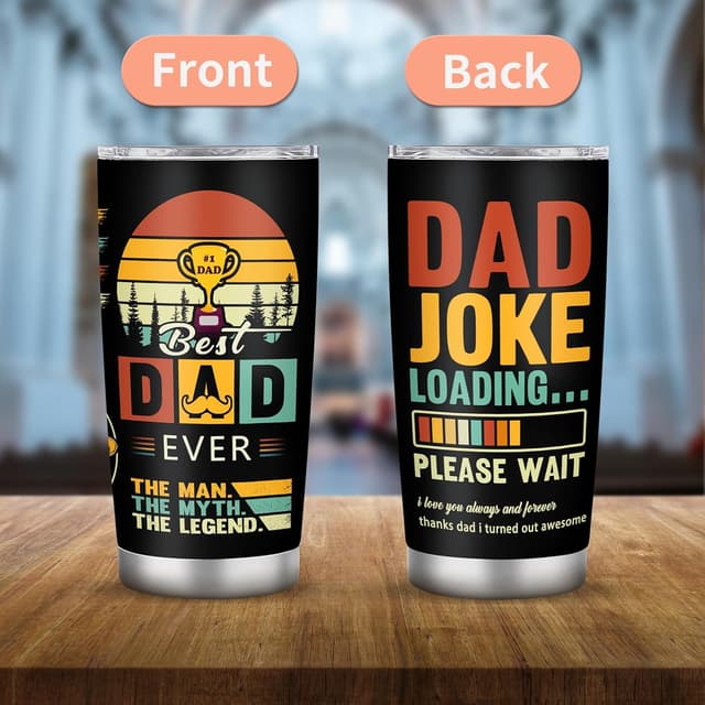 Thumbnail 6 de Grawmise Best Dad Ever Tumbler 20 oz