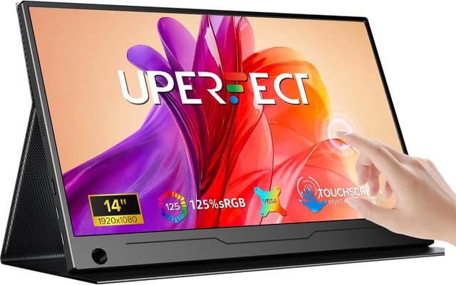 Detalle de UPERFECT Tragbarer Monitor 14 Zoll