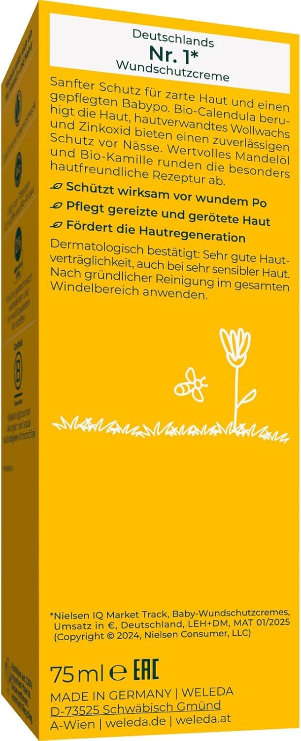 Detalle 2 de WELEDA Bio Baby Calendula Wundschutzcreme 75ml