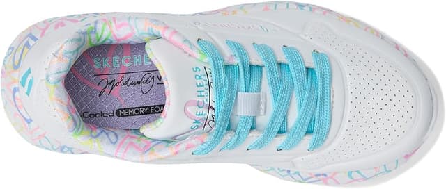 Thumbnail 6 de Skechers Uno Lite Lovely Luv Zapatillas Deportivas 👟 Blanco
