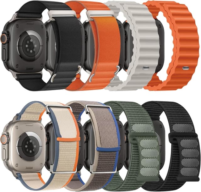 Detalle de Apple Watch Ultra 8 Pack Bands