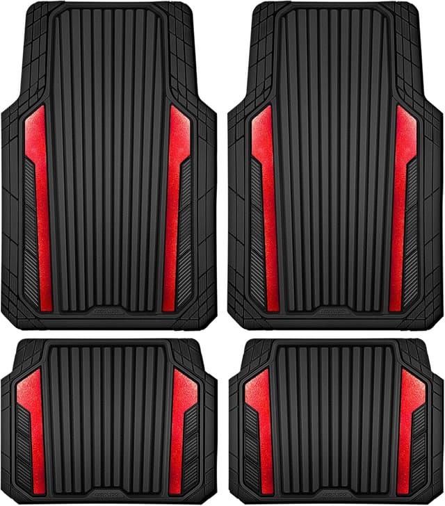 Detalle de CAR PASS Heavy Duty Rubber Car Mats 27.2"