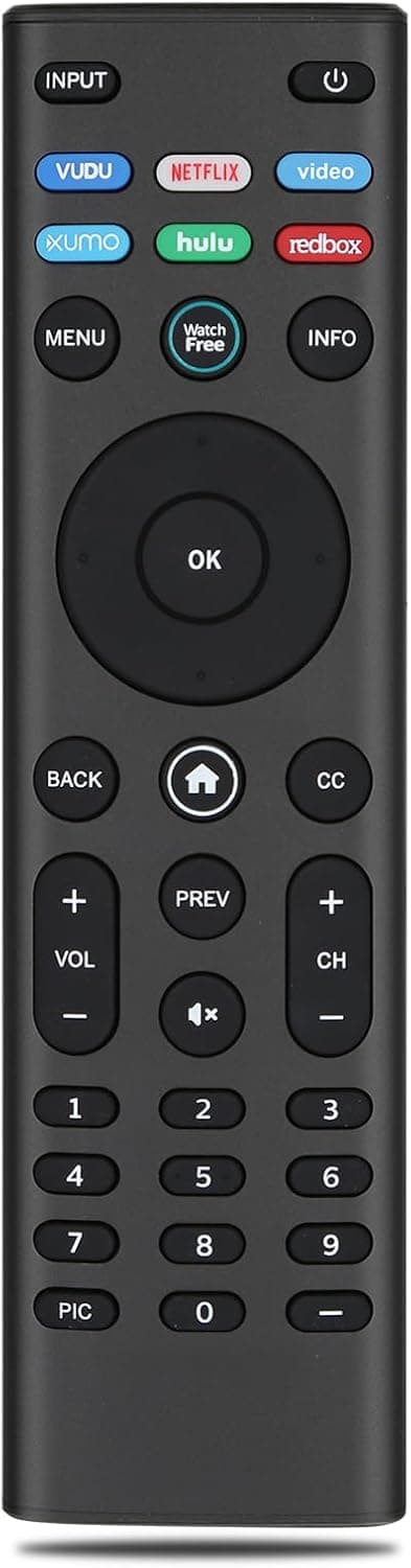 Detalle de Tsinghcw Universal Remote Replacement for Vizio Smart TVs (XRT136/XRT140/XRT260/XRT270) — No Voice