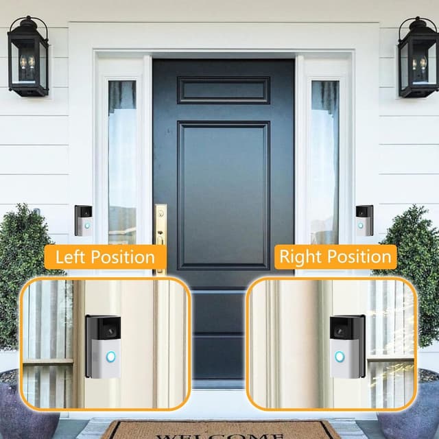 Detalle 2 de Dunear Adjustable 30–55 Degree Doorbell Mount for Video Doorbells (Battery Plus & Pro, 1/2/3/3 Plus/4/Pro/Pro 2)