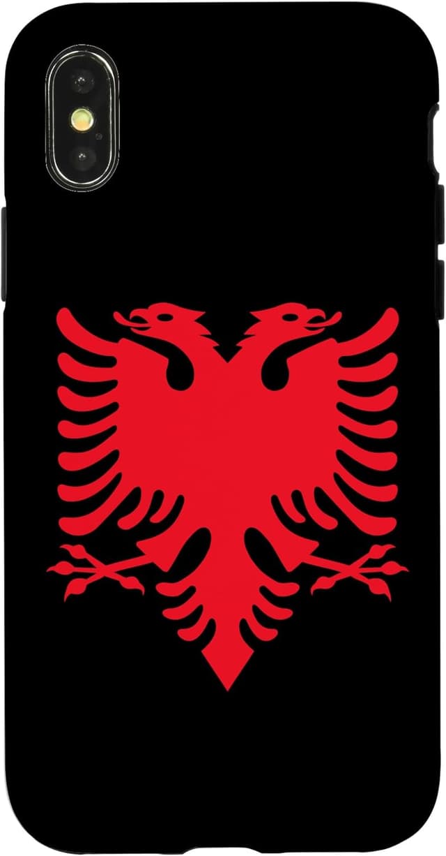 Detalle 1 de Custodia Albania Bandiera per iPhone 16