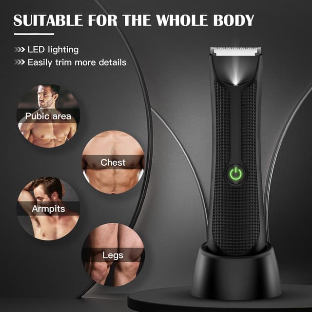 Detalle 2 de Vexloria Pubic & Body Hair Trimmer 1️⃣🪒