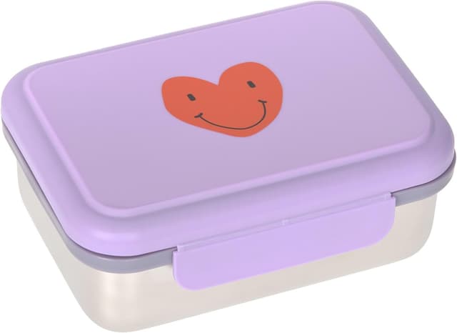 Detalle de Lässig Fiambrera Little Gang Heart lilac