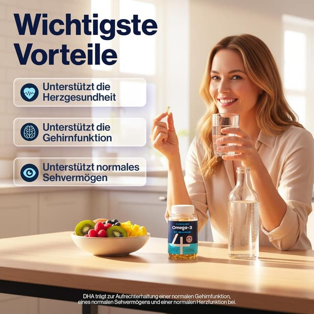 Thumbnail 2 de Omega 3 Hochdosiert 80% Fischöl 120 Kapseln