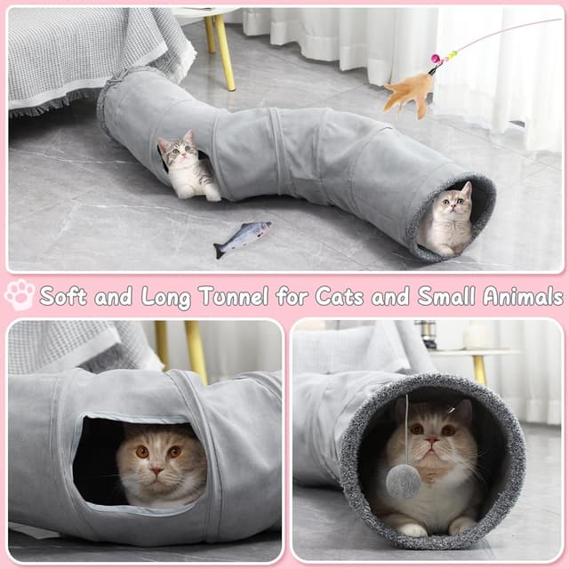 Thumbnail 3 de YGJT Cat Tunnel for Indoor Cats 🐱👓?