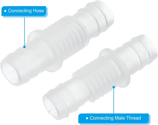 Thumbnail 3 de PATIKIL 3/8" Hose ID Bulkhead Fittings