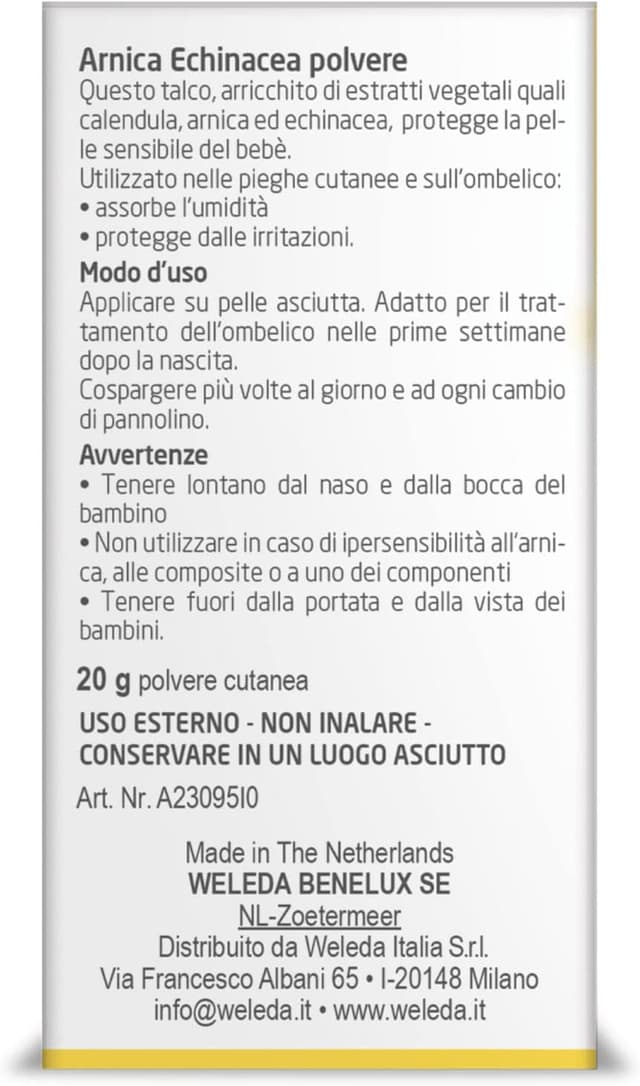 Thumbnail 2 de Weleda Arnica Echinacea polvere 20g