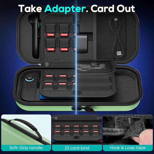 Detalle 2 de Switch 2 Tragetasche 22 Karten